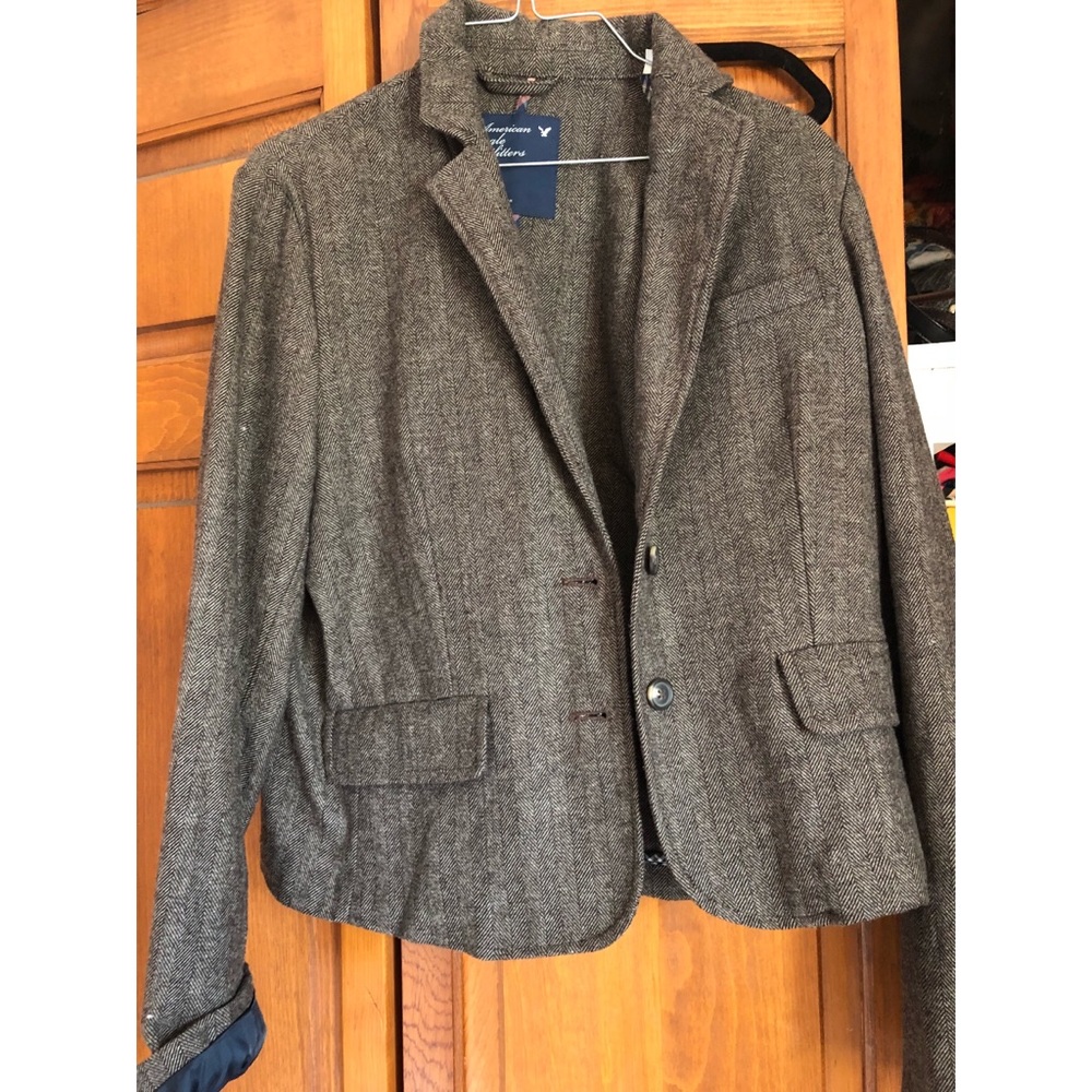 Brown Blazer Jacket